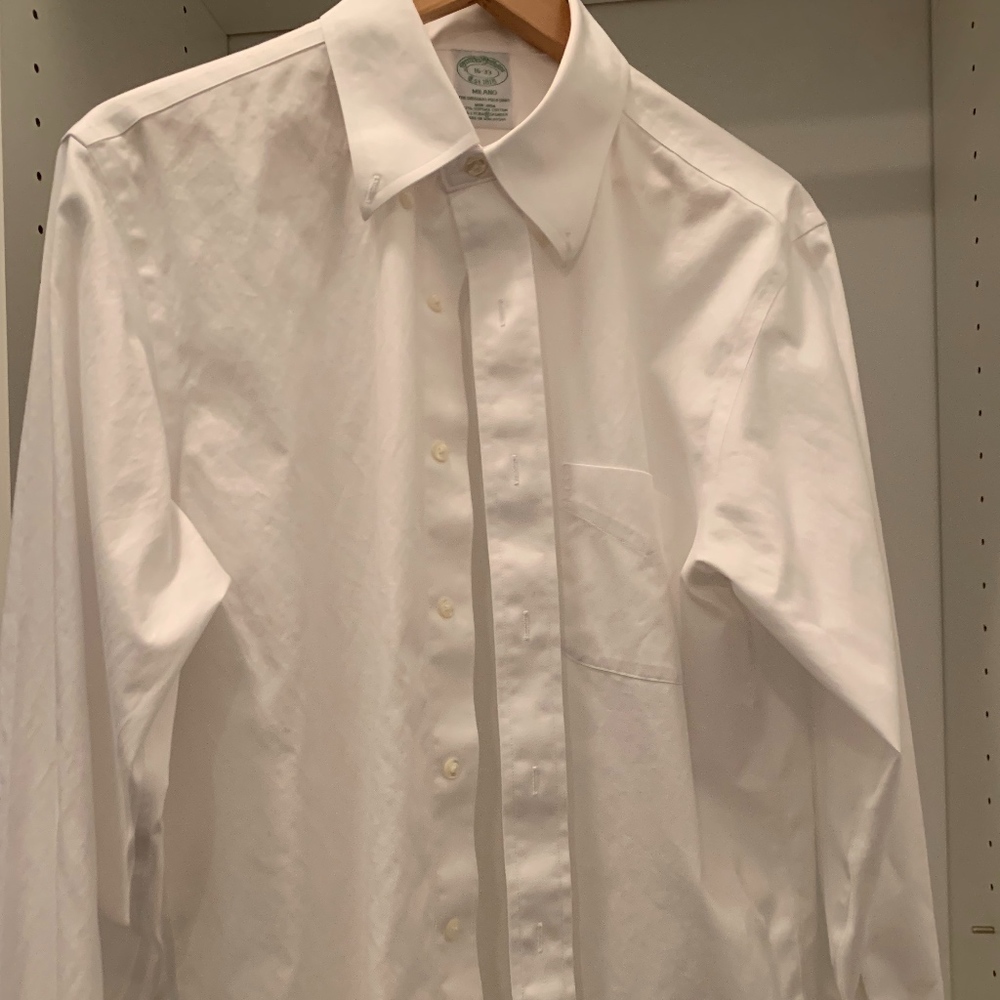 Brooks Brothers White Dress Shirt